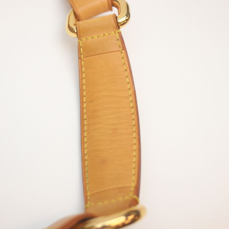 Louis Vuitton 06 M40076 Monogram Tulum PM Shoulder Bag Twist Lock Brown Women