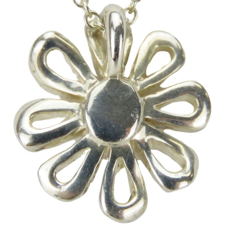 Tiffany & Co Necklace Daisy Flower Paloma Picasso Silver 925 Approx 3.0g Silver