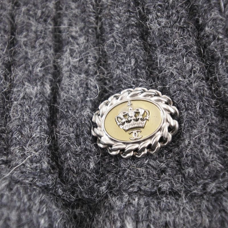 Chanel P33485k00877 Cashmere Gray Women's Skirt