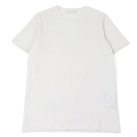 Prada 24SS Ujn884 Cotton 100% Logo Embroidery Crew Neck Short Sleeve T-shirt