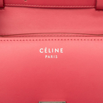 Celine Classic Box Small Pink Leather Women's Celine