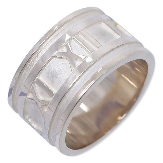 Tiffany & Co Atlas Wide Silver 925 Size 10 Ladies' 7.6g Ring