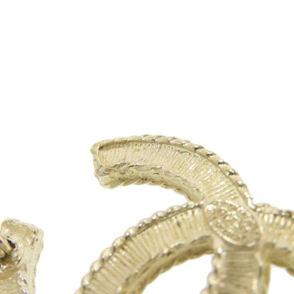 Chanel Coco Mark Faux Pearl Brooch Metal Ladies