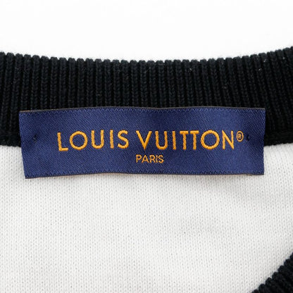 Louis Vuitton Monogram Gradient Rm232q USO Hkn44w Cotton Black Men's Sweater