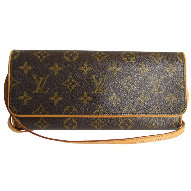 Louis Vuitton Crossbody Shoulder Bag Monogram Pochette Twin GM M51852