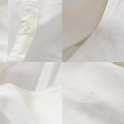 Louis Vuitton 20SS Cotton LV Label Long Sleeve Long Sleeve Shirt Top White XS