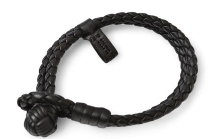 Bottega Veneta Bracelet Bangle Bottega Veneta Intrecciato Double Black S Size