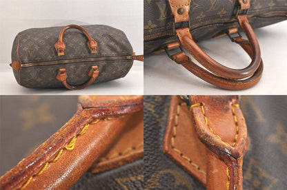 Louis Vuitton Monogram Speedy 40 Hand Boston Bag M41522 LV 2961n