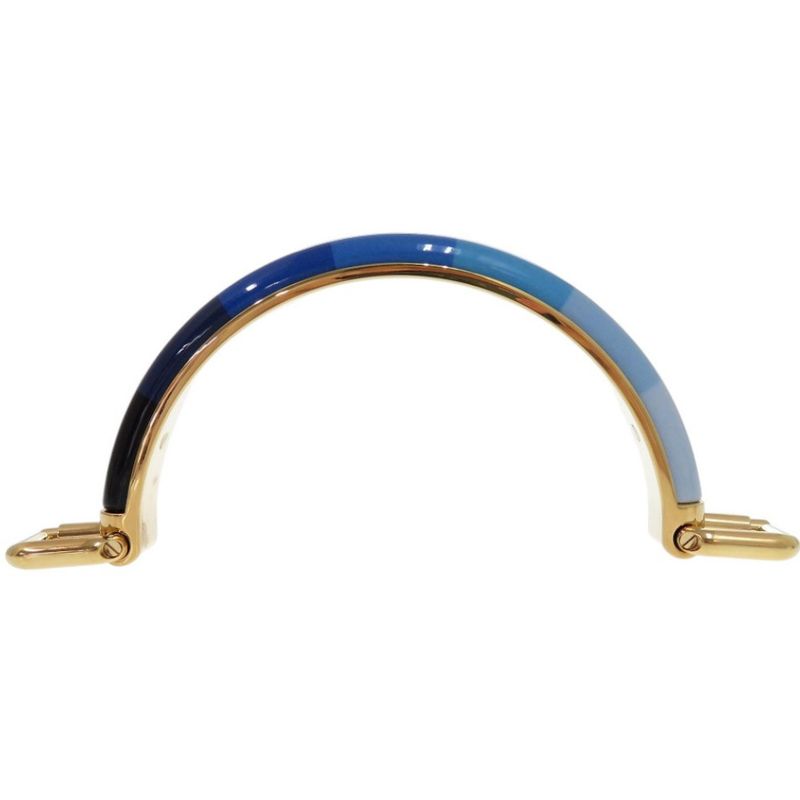 Fendi Replacement Handle Peekaboo For Iconic Mini Metal Blue Gold Hardware Blue