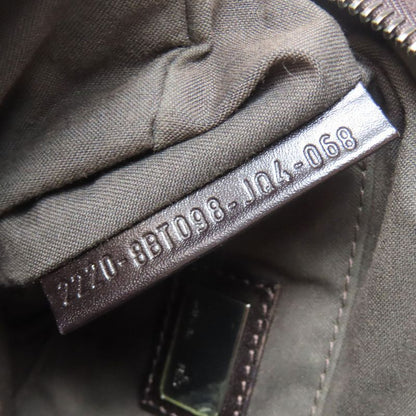 Fendi Zucca Pattern Shoulder Bag Canvas Women