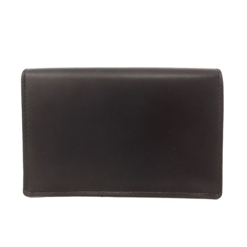 Balenciaga 750324 Envelope Business Card Holder Card Case Leather Women