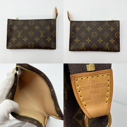 Louis Vuitton Monogram Petit Baguette Tote Bag M42238 Brown