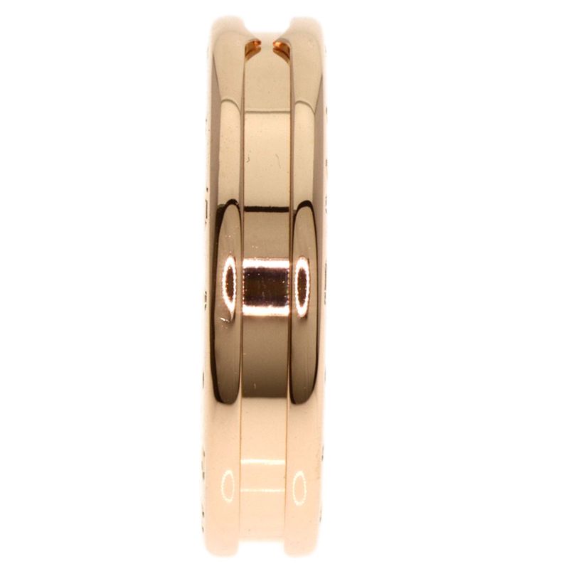 Bvlgari B-zero1 Bee Zero One 1 Band #50 Ring / Rings 18K Pink Gold Ladies