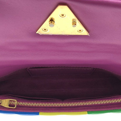 Louis Vuitton M59588 Pochette Twist EW Leather Flap Shoulder Bag - Multicolor -