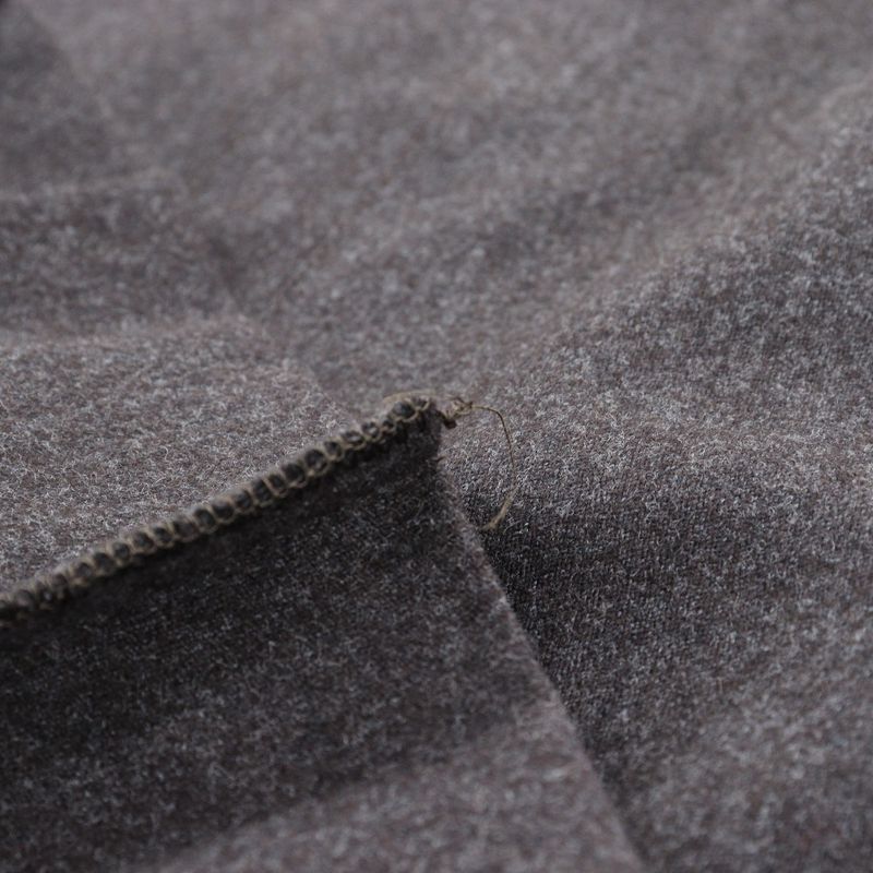 Chanel Flared P03640v03532 Wool Brown Women's Skirt