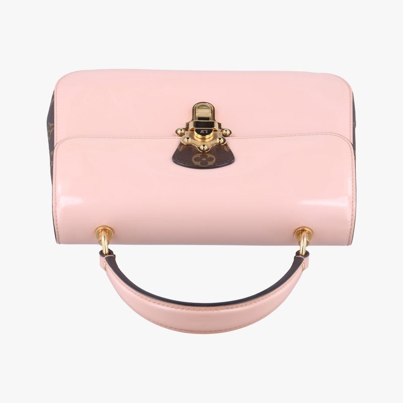 Louis Vuitton Cherry Wood Rose Ballerine Vernis M51952pl3158