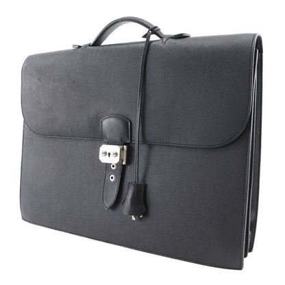 Hermes Sac A Depeches 38 Vaux Epson Black T Men's Business Bag