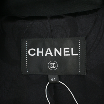 Chanel Smoking Tuxedo Jacket P58410v34823 Black 44