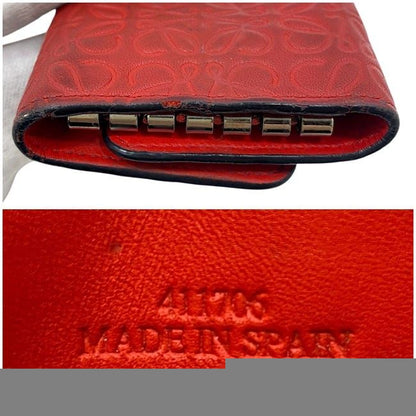 Loewe 6ribbon Key Case Red Repeat Anagram 160.17.010