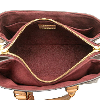 Louis Vuitton Monogram Soufflot BB Handbag Shoulder Bag 2WAY M44815 Brown PVC