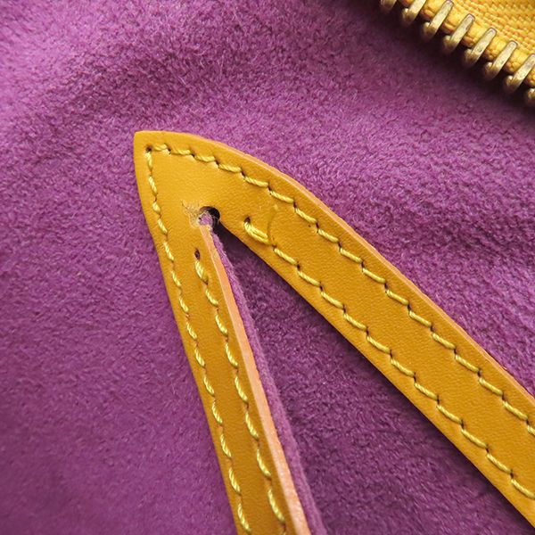 Louis Vuitton Shoulder Bag Saint Jacques Epi Leather Tassili Yellow Gold