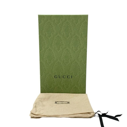 Gucci Sandals Shoes Leather Brown Logo Velcro