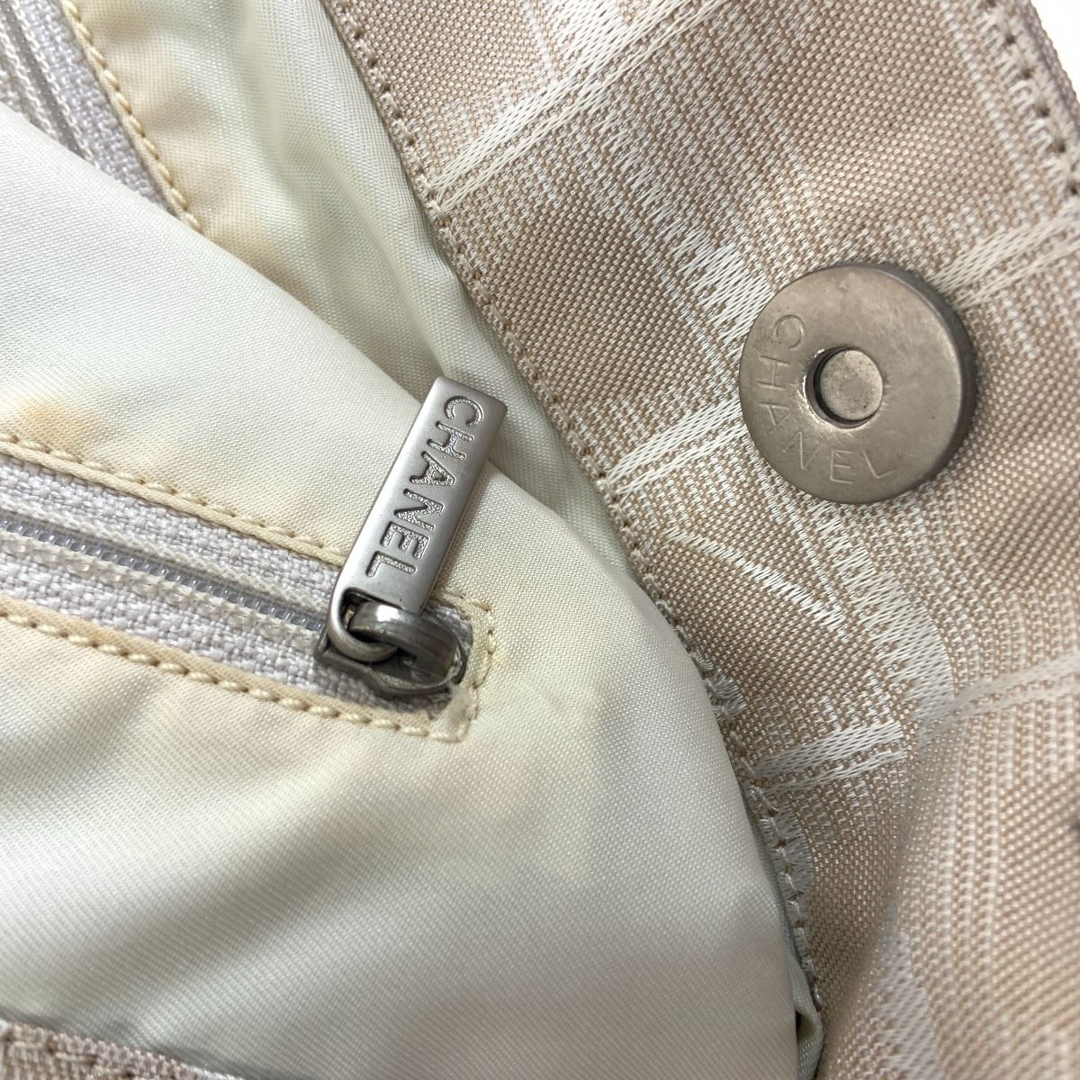 Chanel New Travel Line Tote Bag 6429132 Beige