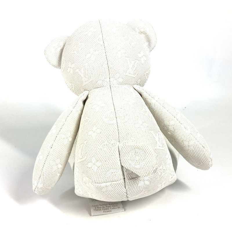 Louis Vuitton Plush Toy Deux Louis Gi0869 Cotton White