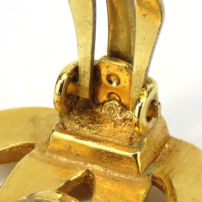 Chanel Earring Coco Mark Metal Gold Accessories 99P Plated Ladies Women Chanel