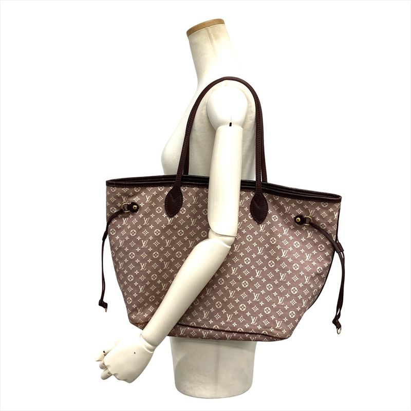Louis Vuitton Idylle Neverfull MM Sepia Tote Monogram Idylle M40515 Bordeaux