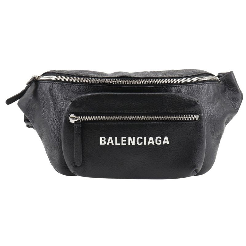 Balenciaga Everyday 529765 Dlq4n 1000 Leather Unisex Waist Bag