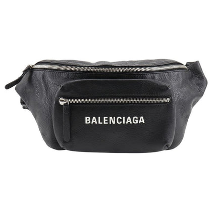Balenciaga Everyday 529765 Dlq4n 1000 Leather Unisex Waist Bag