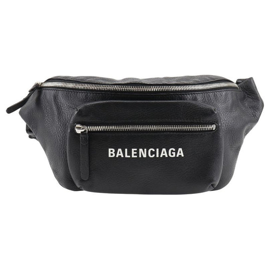 Balenciaga Everyday 529765 Dlq4n 1000 Leather Unisex Waist Bag