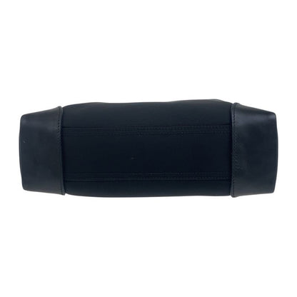 Gucci Black Silver Hardware Nylon/leather 110054 Crossbody Shoulder Bag