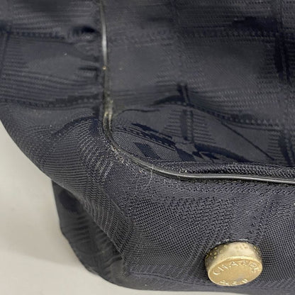 Chanel Tote New Travel Nylon Black Gold Hardware Women's