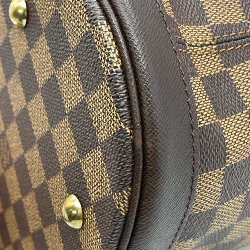 Louis Vuitton Marais Tote Bag Damier Ebène N42240 Ar0948 With Pouch
