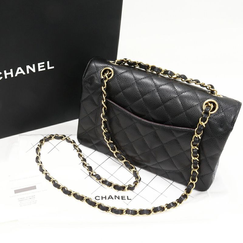 Chanel Handbag Shoulder Bag Matelasse 23 Classic Small Handbag Grained Calfskin