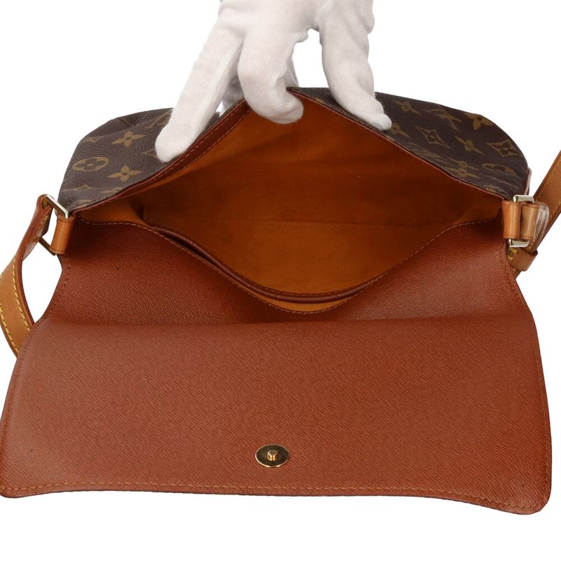 Louis Vuitton Shoulder Bag Monogram Musette Tango Monogram Canvas M51257 Brown