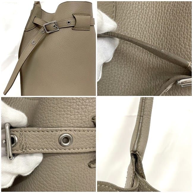 Celine Handbag Big Bag Bucket Beige 183353 Excellent Condition