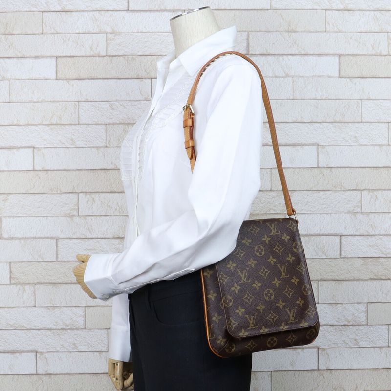 Louis Vuitton Shoulder Bag Monogram Musette Salsa Monogram Canvas M51257 Brown
