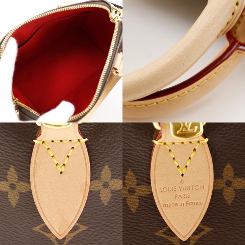 Louis Vuitton Speedy Bandoliere 20 2WAY Shoulder M46234 Monogram Canvas Noir