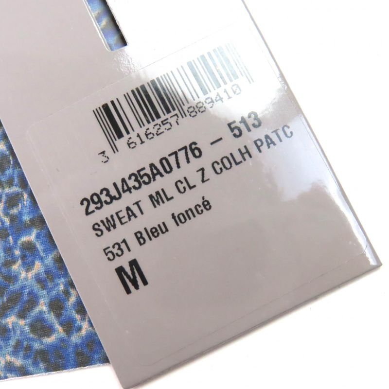 DIOR Homme 293j435a0776 DIOR AND Parley Logo Zip Top Track Jacket Blue M Made