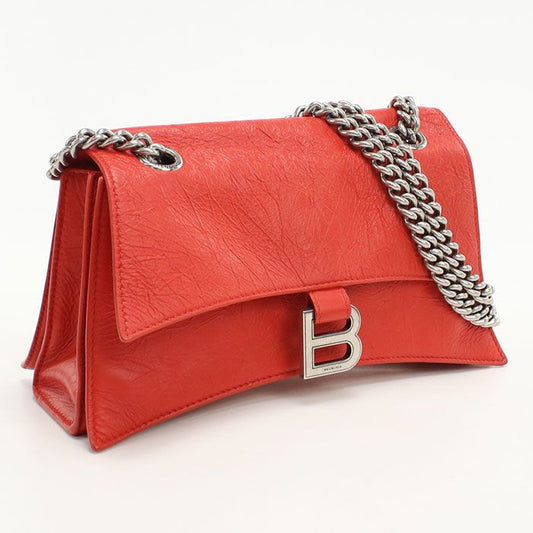 Balenciaga Chain 716351 Shoulder Bag Leather Women