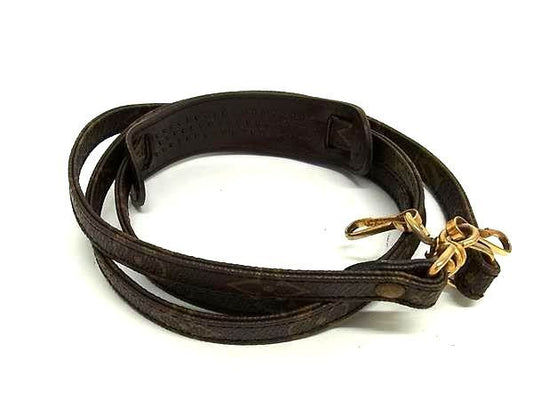 Louis Vuitton Monogram Bag Shoulder Strap Crossbody Women's Brown Da7041