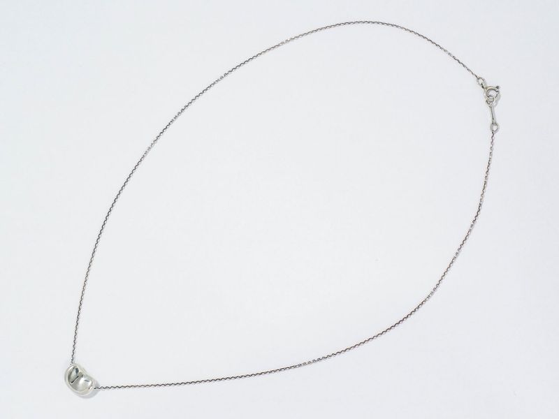 Authentic Tiffany & Co Tiffany & Co Bean Sterling 925 Necklace Pendant Silver
