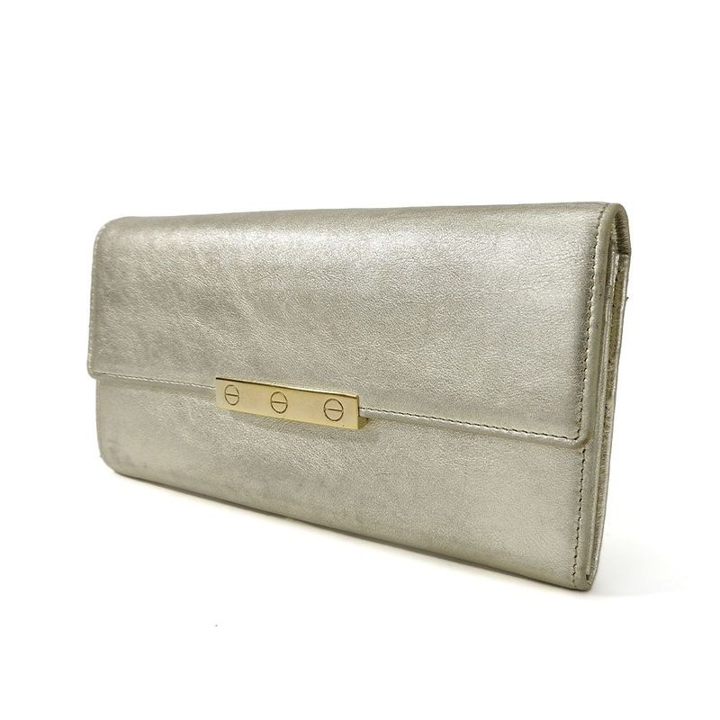Cartier Bifold Long Walletl3000823love Collectionleather Leatherchien Pan