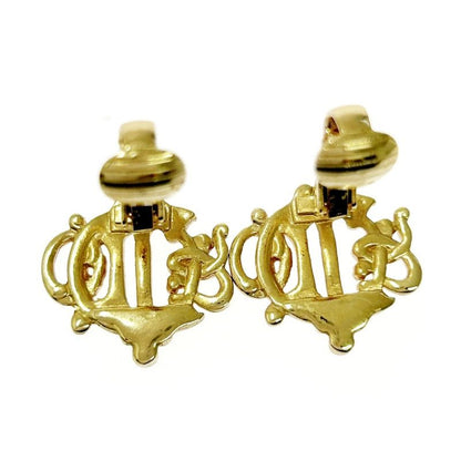 Christian Dior GP Emblem Earrings Women's 382373 Earrings