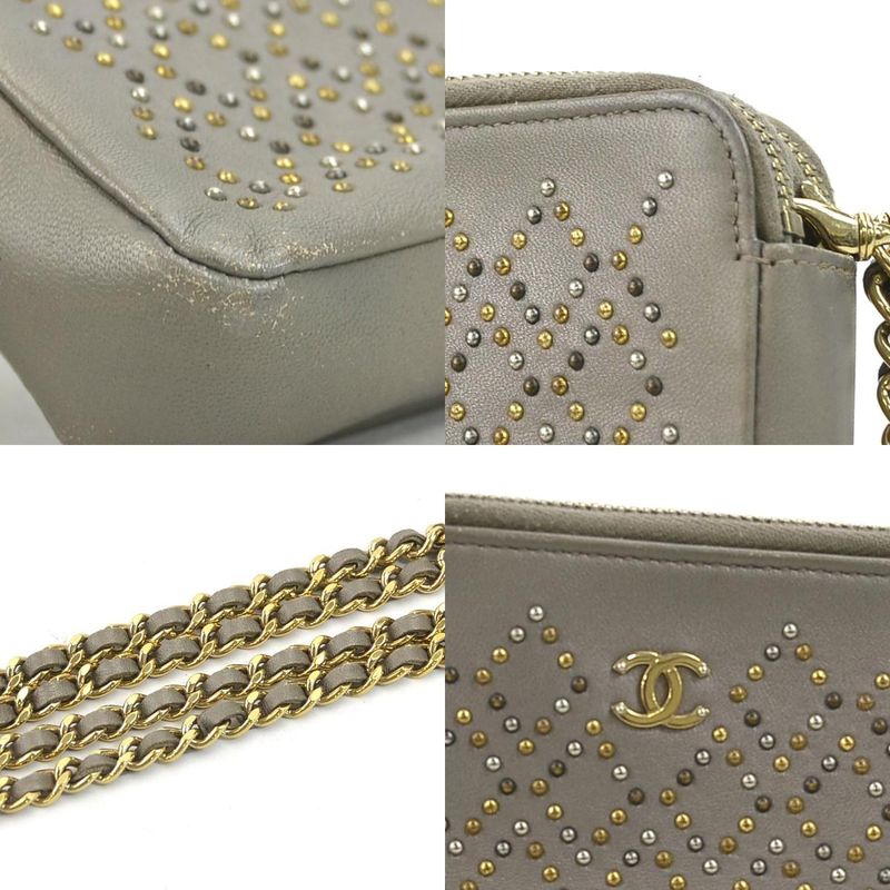 Chanel Pochette Crossbody Shoulder Bag Coco Mark