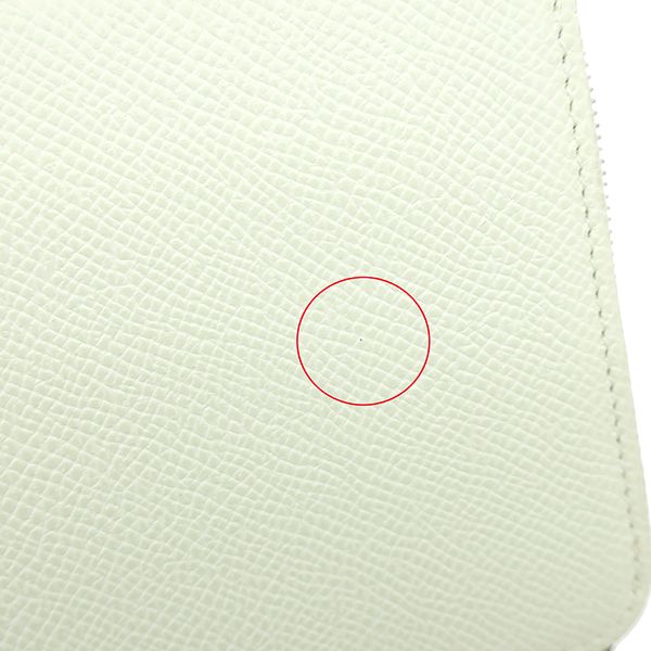 Hermes Long Azap Long Silk Inn Vaux Epson Vert Fizz Silver Hardware Unused