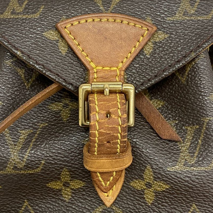 Louis Vuitton Backpack Daypack Monogram Mini Montsouris M51137 Brown Women's